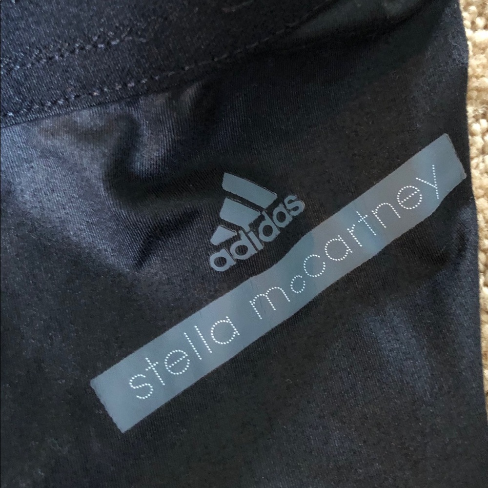 Stella McCartney leather-look  tights, size S